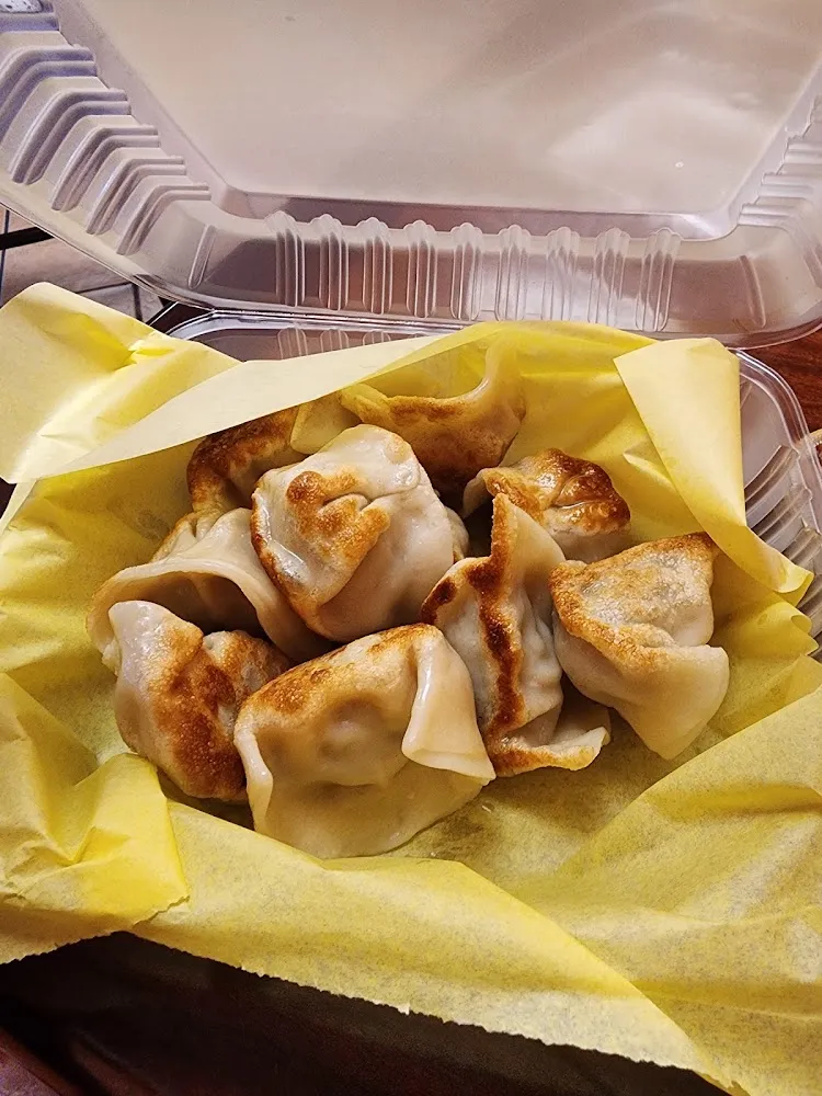 Chicken Pan Fried Dumplings