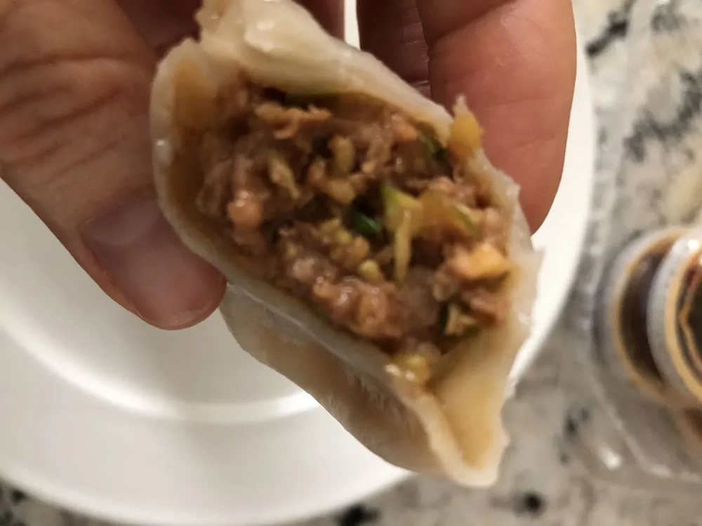 Kimchi Pork Dumplings 10
